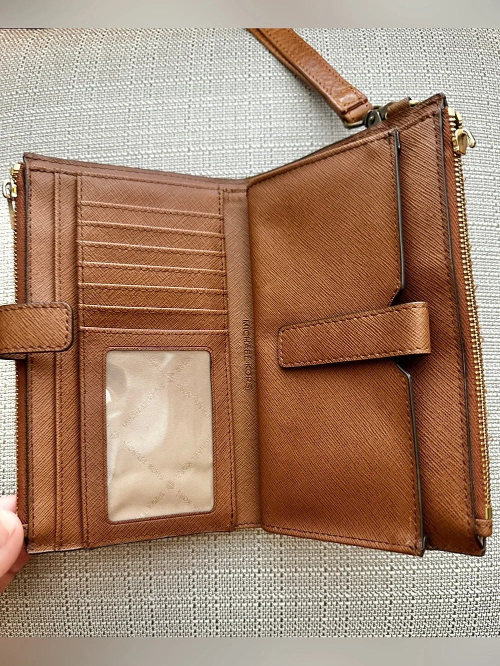 Michael Kors saffiano style